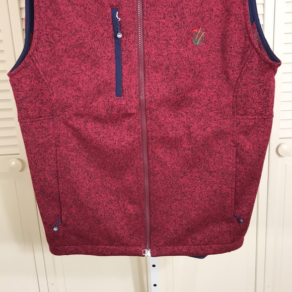 PETER MILLAR Crown Fleece Sweater Vest Small - Picture 3 of 12
